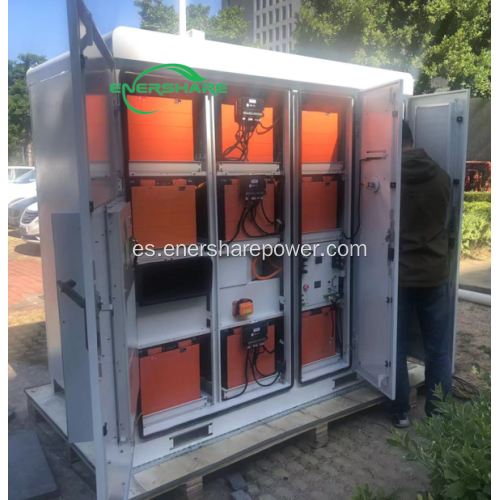 Gabinete de batería de alto voltaje de la estación base del sistema solar